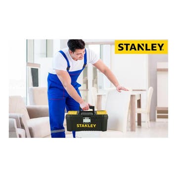 Stanley STST1-75515 gereedschapskist 32 cm, metalen sloten, Verzenden