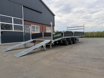 JCS Machinetransporter JCS2CB3 Beavertail + Skids 3500kg, Ophalen, Nieuw