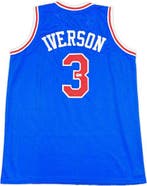 NBA - Allen Iverson - Autograph - Blauw op maat gemaakt, Nieuw