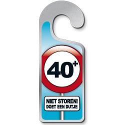 Deurhanger 40+ Niet Storen! Doet Een Dutje, Ophalen of Verzenden, Nieuw