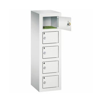 ORGAMI HFS 5-vaks mini lockerkast, 78x21x20cm, Overige plaatsen, Ophalen of Verzenden, Nieuw in verpakking, Kast