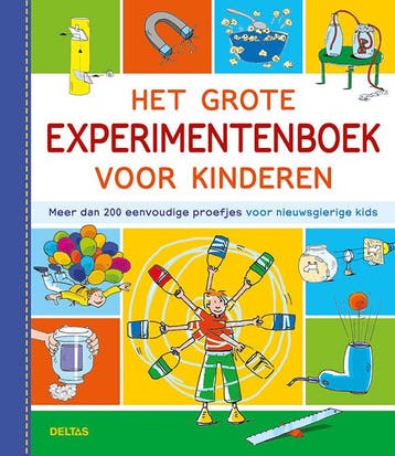 Het grote experimentenboek voor kinderen 9789044750119, Verzenden, Zo goed als nieuw