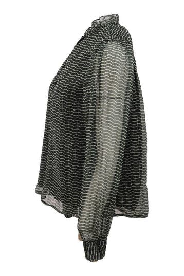 Aaiko Top in maat M Zwart, Kleding | Dames, Aaiko, Verzenden, Zo goed als nieuw, Zwart