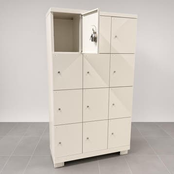 12-deurs metalen lockerkast - 188x105x50 cm, Ophalen of Verzenden, Nieuw