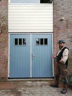 HOUTEN GARAGEDEUREN, *Nieuw* via webwinkel snel leverbaar, Ophalen of Verzenden, Hout, 120 cm of meer, 215 cm of meer