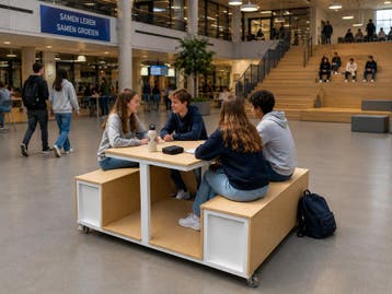 Hubbers EXCLUSIEF DESIGN schoolmeubilair - 190x120 cm, Ophalen of Verzenden, Nieuw
