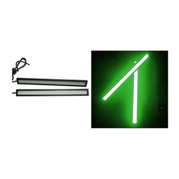 17CM LED - DRL - Groen - 12 volt, Ophalen of Verzenden
