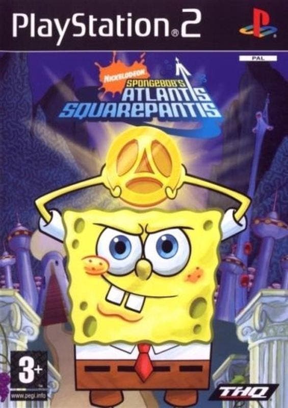 Spongebobs Atlantis Squarepantis (PS2 Games), Spelcomputers en Games, Games | Sony PlayStation 2, Zo goed als nieuw, Ophalen of Verzenden