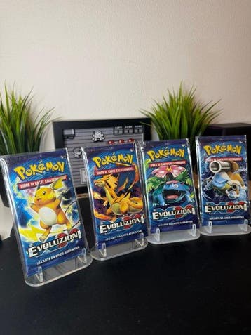 Pokémon - 4 Booster pack - Evoluzioni - XY - XY Base Set, Nieuw