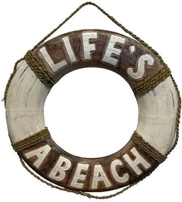 Redddingsboei Boei Naturel Lifes a Beach 40cm, Ophalen of Verzenden, Nieuw