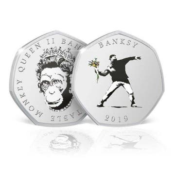 Banksy (1974) - Banksy Collectable Coin (The Coin Supplier)