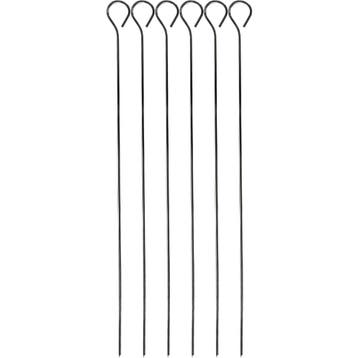 Benson BBQ-spiezen 27 cm set van 6 herbruikbaar voor vlee..., Ophalen of Verzenden, Nieuw