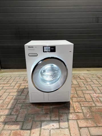 MIELE 9KG Wi-Fi Steam Twindos Wasmachine 1600 Toeren! A+++, Energieklasse A of zuiniger, Minder dan 85 cm, 8 tot 10 kg, Ophalen of Verzenden