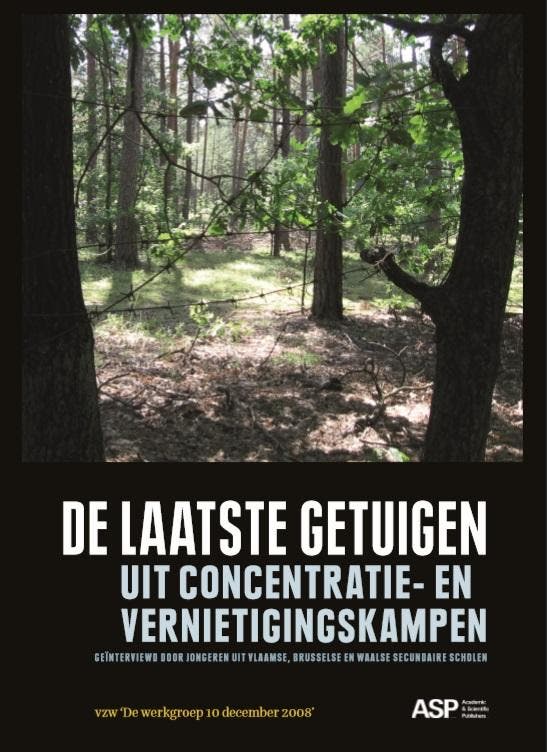 De laatste getuigen uit concentratie- en vernietigingskampen, Boeken, Geschiedenis | Wereld, Zo goed als nieuw, Verzenden