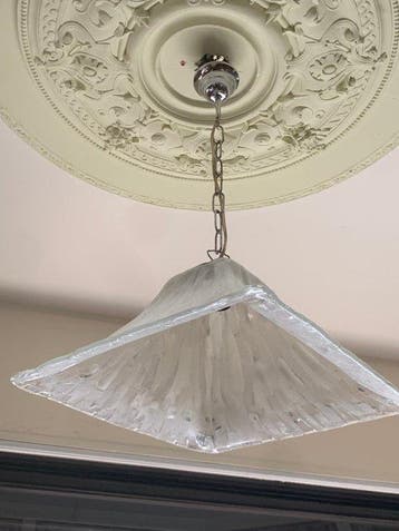 Lamp - Muranoglas - vintage hanglamp