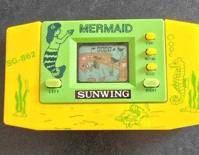 Sunwing - LCD handheld SG-862 - MERMAID - Videogame, Spelcomputers en Games, Spelcomputers | Overige Accessoires