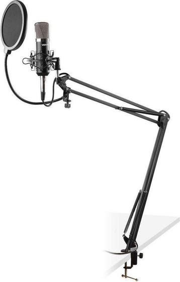 Studio microfoon Vonyx CMS400 shockmount en verstelbare arm, Verzenden, Nieuw