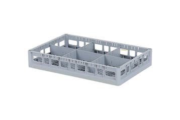 Vaatwaskorf Clixrack 600 x 400 mm grijs - glashoogte max., Ophalen of Verzenden, Nieuw