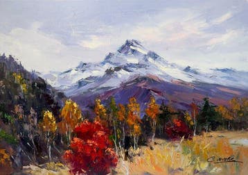 Christof Vevers (1962) - Couleurs d’Automne en Montagne