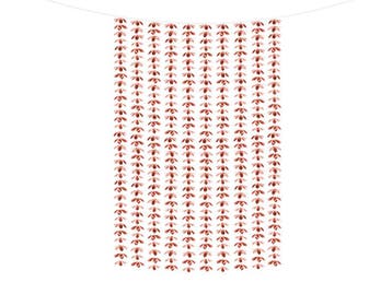Backdrop Bloemen Rosegoud 100x210cm, Ophalen of Verzenden, Nieuw