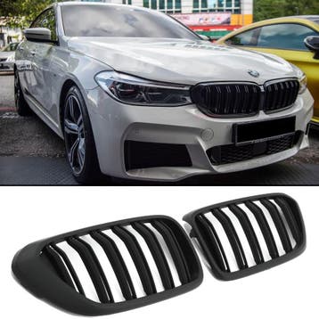 Grille Mat zwart geschikt voor BMW 6 Serie G32 Gran Turismo
