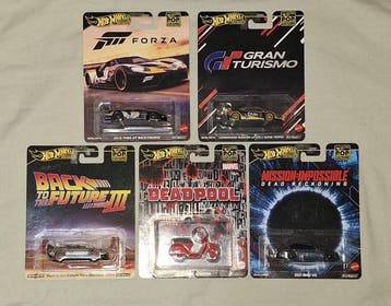 Hot Wheels, Mattel 1:64 - Modelauto (5) - Hot Wheels Premium, Nieuw