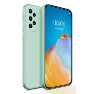 Samsung Galaxy A50 Square Silicone Hoesje - Zachte Matte, Verzenden, Nieuw