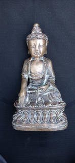 Bronzen Boeddha Shakyamuni – 2,1 kg Massief gegoten - Brons