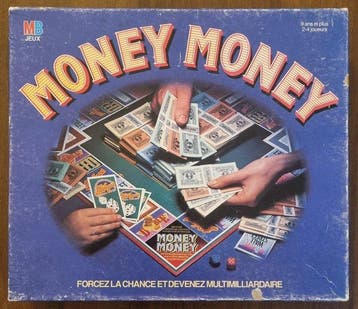 MB (Milton Bradley) - Bordspel - Money Money vintage 1986