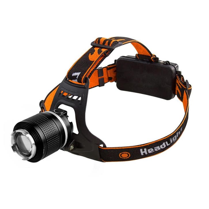 LED hoofdlamp - Oplaadbaar - 5 Watt - 500 Lumen, Caravans en Kamperen, Zaklampen, Ophalen of Verzenden