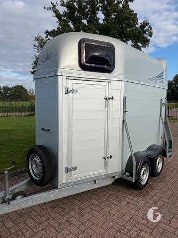 Vol-alu Weijer 1,5 Paards paardentrailer 2016!, Ophalen, Zo goed als nieuw, Aluminium, 1½-paards trailer