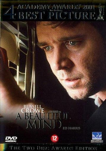 dvd film - Russell Crowe - Beautiful Mind, A, Verzenden, Zo goed als nieuw