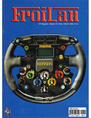 2006 FERRARI FROILAN MAGAZINE ARGENTINIE 10, Boeken, Auto's | Folders en Tijdschriften, Nieuw, Ferrari, Author