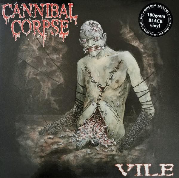 lp nieuw - Cannibal Corpse - Vile, Cd's en Dvd's, Vinyl | Rock, Zo goed als nieuw, Verzenden