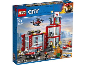LEGO® City - Brandweerkazerne - Inclusief 4 minifiguren en, Verzenden, Nieuw