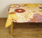 Tafelkleed Flower Power 130 x 190 cm - NIEUW retro vintage, Ophalen of Verzenden, Nieuw, Rechthoek, Binnen