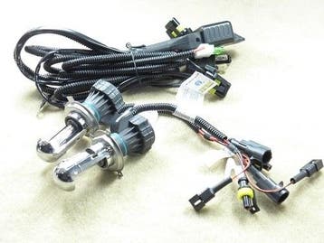 Xenon kit set verlichting H4 8000K 55W + ballast HID slim ca, Verzenden, Nieuw