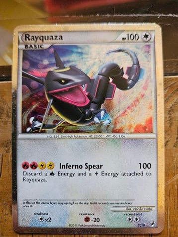 Pokémon - 1 Card - Rayquaza SL10 Foil, Promo card - Various, Nieuw