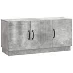 vidaXL TV-kast Betongrijs 99 x 34,5 x 47 cm Bewerkt hout, Minder dan 50 cm, Verzenden, Nieuw, Minder dan 100 cm