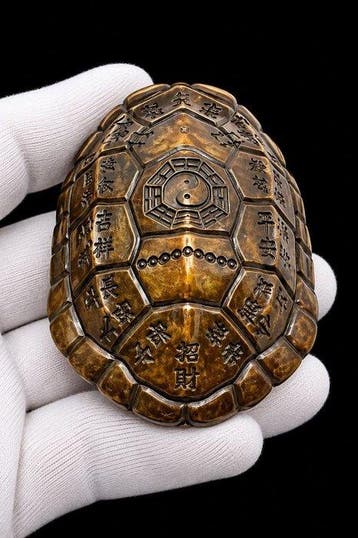 Yin-Yang-schildpadamulet voor de allerhoogste bescherming -