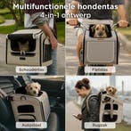 2dekans | Trevopet® Hondenfietsmand - 4-in-1 Fietsmand Hond,, Ophalen of Verzenden, Zo goed als nieuw