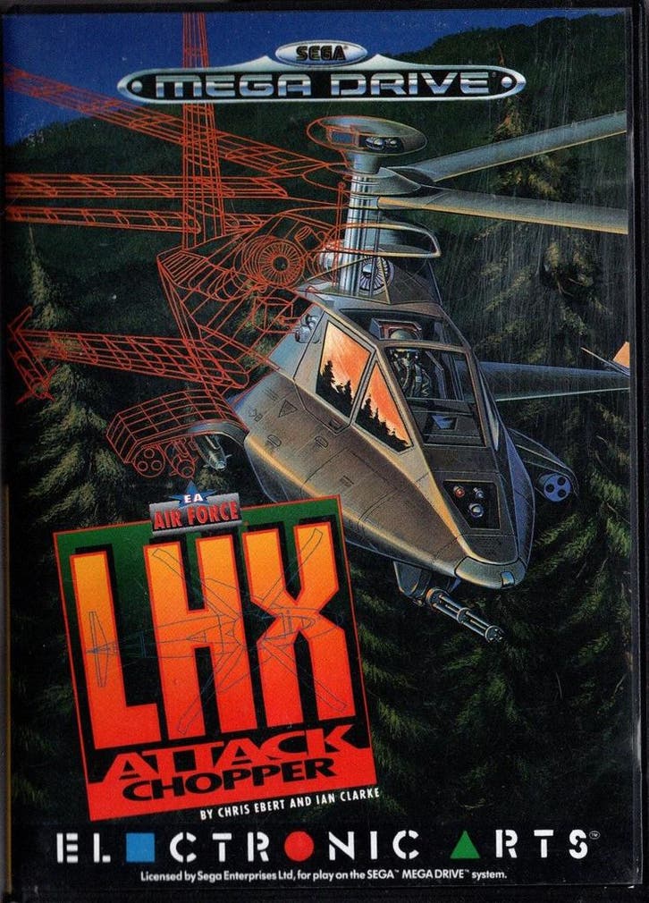 Sega Mega Drive LHX Attack Chopper (In doos), Spelcomputers en Games, Games | Overige, Zo goed als nieuw, Verzenden