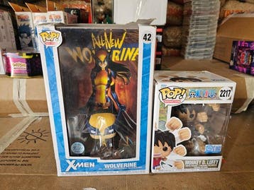 Funko - Speelgoed figuur Wolverine e monkey d. Luffy -