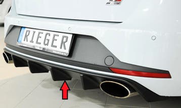 Rieger diffuser | Leon geschikt voor Cupra (5F): 03.14-12.16, Verzenden, Nieuw, Seat