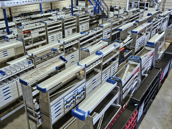 Bus bestelwagen bedrijfswagen inrichting nieuw - gebruikt, Auto diversen, Auto-accessoires, Gebruikt, Ophalen of Verzenden