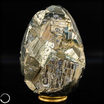 Topkwaliteit natuurlijk gouden pyriet Ei- 28422.83 g