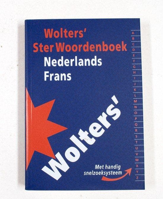 Wolters ster woordenboek / Nederlands-Frans / Wolters ster, Boeken, Woordenboeken, Gelezen, Verzenden