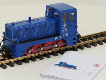 LGB 20323 MBB Diesellok V 10C, Digital & Sound MFX / DCC, Gebruikt, Overige typen, Ophalen of Verzenden, LGB