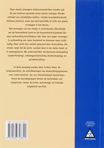 Turbocompressors en drukvulling / Technische leergangen Hoet, Boeken, Verzenden, Gelezen, Hoet