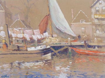Willem Hendrik van der Nat (1864–1929) - Haven